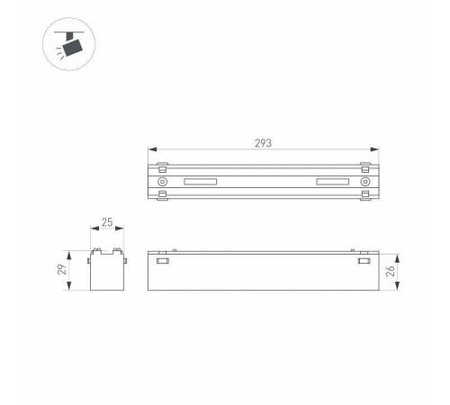 Встраиваемый светильник Arlight MAG-VIBE 044178