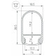 Профиль накладной Arlight WARDROBE 053565