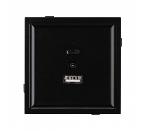 Розетка 2хUSB type A и C без рамки Arlight SCT-TENDO 054095