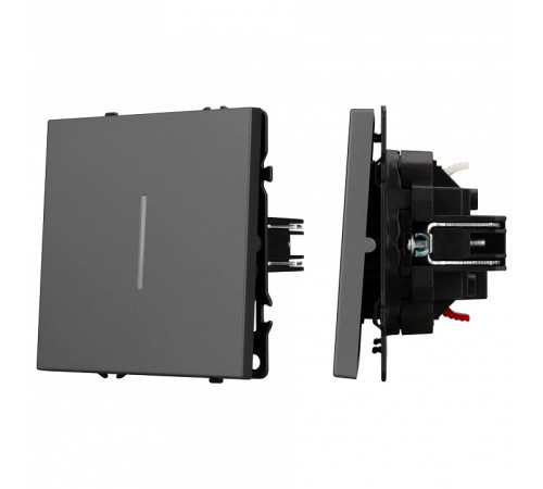 Выключатель проходной одноклавишный без рамки Arlight SWT 054263