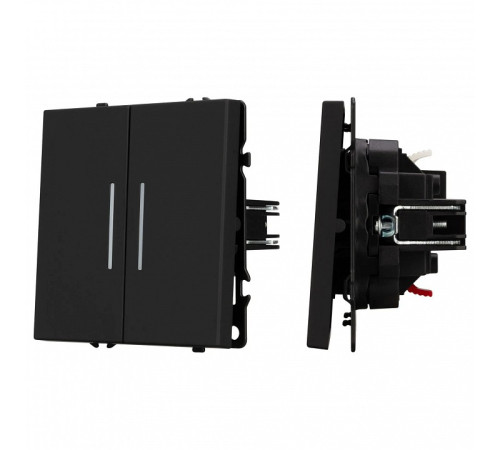 Выключатель двухклавишный без рамки Arlight SWT 054264