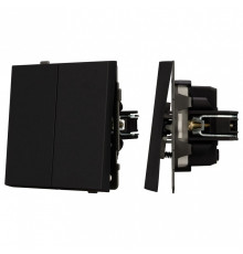 Выключатель двухклавишный без рамки Arlight SWT 054544