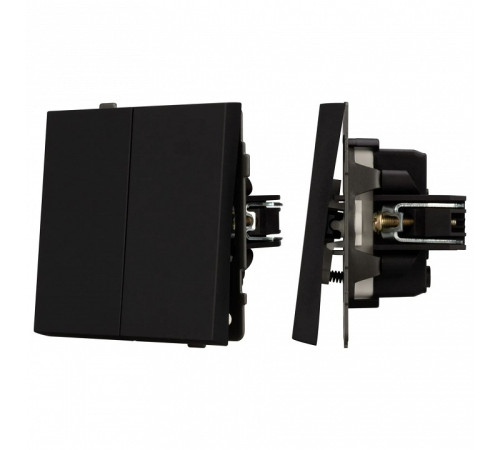 Выключатель двухклавишный без рамки Arlight SWT 054544