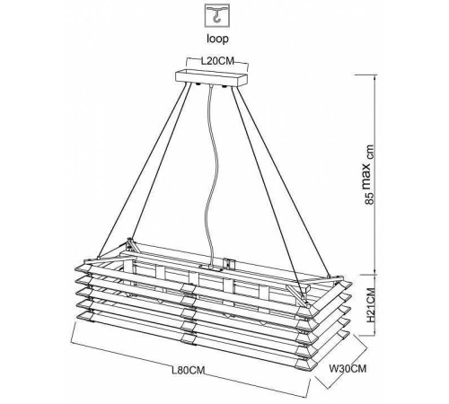 Подвесной светильник Arte Lamp Caravaggio A1059SP-6CC