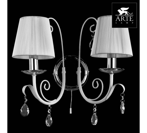Бра Arte Lamp Romana Snow A1743AP-2WH