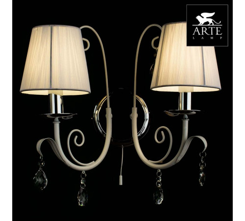 Бра Arte Lamp Romana Snow A1743AP-2WH