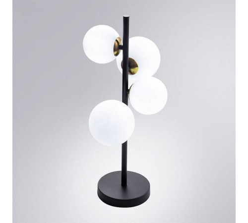 Настольная лампа декоративная Arte Lamp Gemini A2243LT-4BK