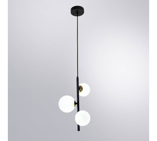 Подвесная люстра Arte Lamp Gemini A2243SP-3BK