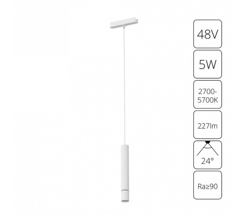 Подвесной светильник Arte Lamp Rapid A2959PL-1WH