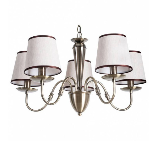 Подвесная люстра Arte Lamp Fiona 5 ламп A3227LM-5AB