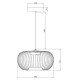 Подвесной светильник Arte Lamp Flare A3527SP-12BK