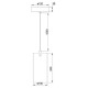 Подвесной светильник Arte Lamp Lanterna A3606SP-7BK