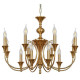 Подвесная люстра Arte Lamp Collinetta 12 ламп A4094LM-12PB