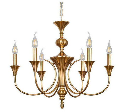 Подвесная люстра Arte Lamp Collinetta 6 ламп A4094LM-6PB