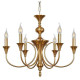 Подвесная люстра Arte Lamp Collinetta 6 ламп A4094LM-6PB