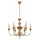Подвесная люстра Arte Lamp Collinetta 6 ламп A4094LM-6PB