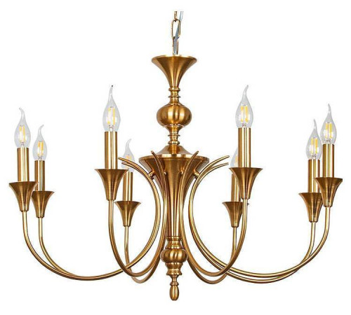 Подвесная люстра Arte Lamp Collinetta 8 ламп A4094LM-8PB