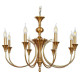 Подвесная люстра Arte Lamp Collinetta 8 ламп A4094LM-8PB