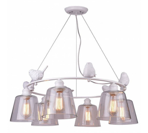 Подвесная люстра Arte Lamp Passero A4289LM-6WH