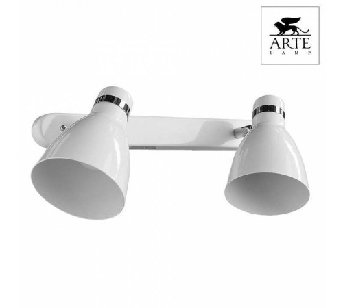 Спот Arte Lamp Mercoled 2 лампы белый A5049AP-2WH