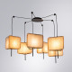 Подвесная люстра Arte Lamp TRIXIE A7084SP-6BK