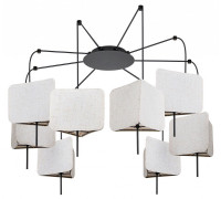 Подвесная люстра Arte Lamp TRIXIE A7084SP-8BK