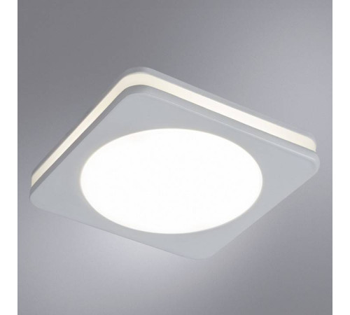 Встраиваемый светильник Arte Lamp Tabit A8433PL-1WH