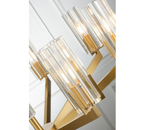 Подвесная люстра Belfast Malone 6035-8 BR CL