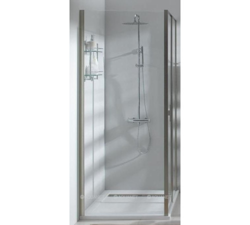 Боковое стекло Allen Brau Priority 900 мм стекло Optiwhite браш. алюминий 3.31017.BA