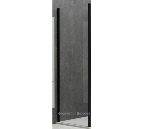 Боковая панель Allen Brau Priority 900 мм стекло Optiwhite черный брашированный алюминий 3.31045.BBA