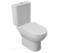 Чаша напольного унитаза Aquanet Ray-C с сиденьем Soft Close Slim Rimless 00326011