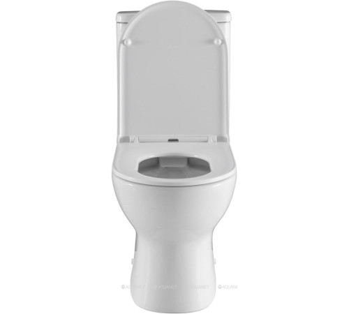 Чаша напольного унитаза Aquanet Ray-C с сиденьем Soft Close Slim Rimless 00326011