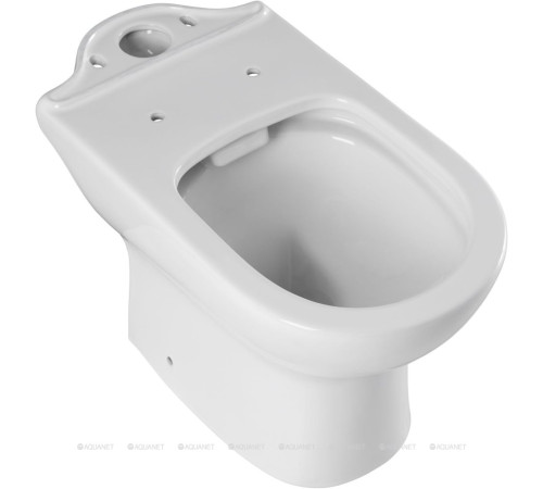 Чаша напольного унитаза Aquanet Ray-C с сиденьем Soft Close Slim Rimless 00326011