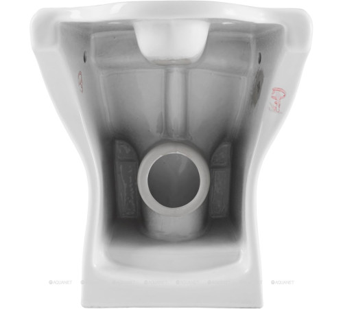 Чаша напольного унитаза Aquanet Ray-C с сиденьем Soft Close Slim Rimless 00326011