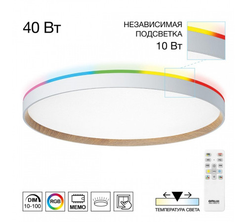 Накладной светильник Citilux ETALON CL750500R