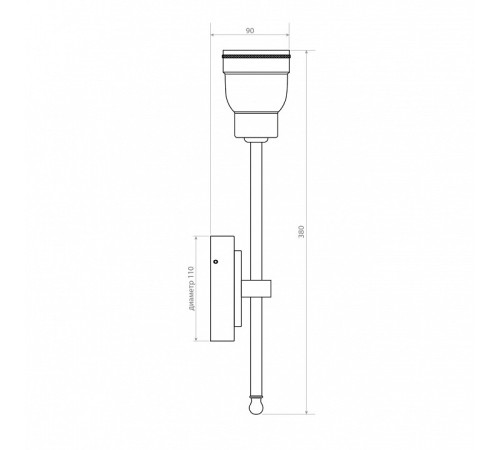 Бра Covali WL-38029