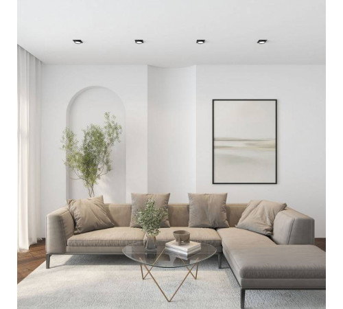 Встраиваемый светильник Denkirs FLAT DK2091-BK