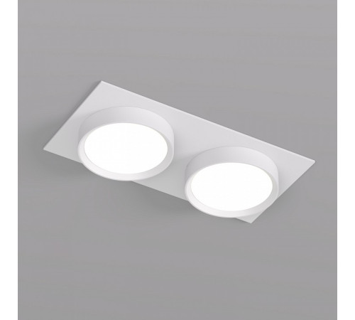 Встраиваемый светильник Denkirs FLAT DK2092-WH