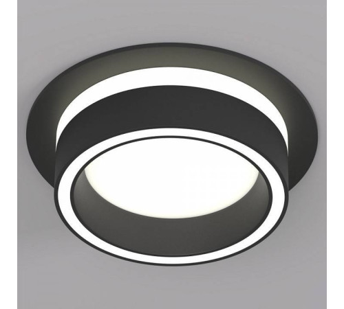 Встраиваемый светильник Denkirs NIKO DK2100-BK