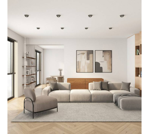 Встраиваемый светильник Denkirs NIKO DK2100-BK