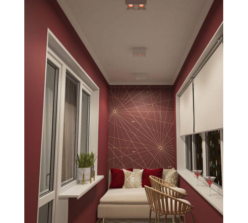 Накладной светильник Denkirs DK3030 DK3085-WH+RD