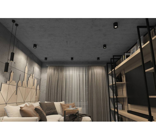 Накладной светильник Denkirs DK3040 DK3090-BK+CH