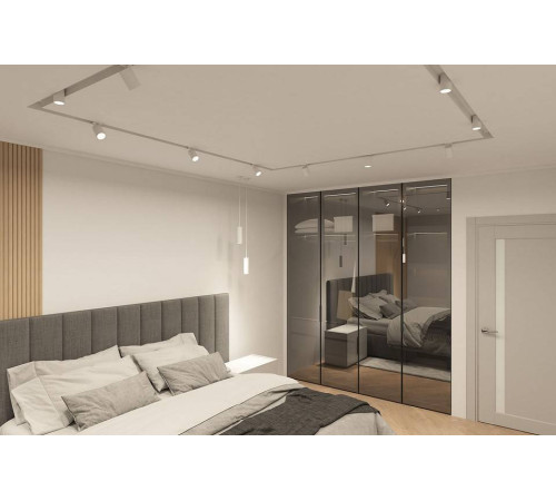 Профиль-держатель встраиваемый Denkirs Flod DK5850-WH