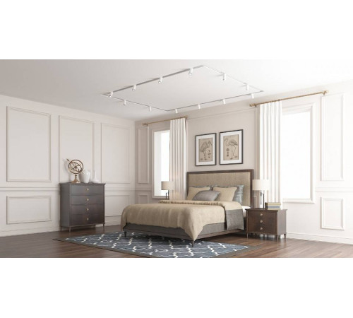 Профиль-держатель встраиваемый Denkirs Flod DK5850-WH