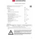 Светильник на растяжке Denkirs FLEX 10 Вт 3000K DK7506-BK