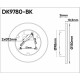 Накладной светильник Denkirs Alta DK9780-BK