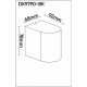 Накладной светильник Denkirs Narvik DK9790-BK