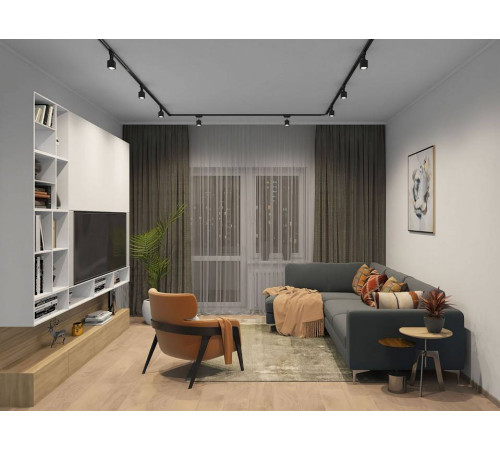 Трек накладной Denkirs DK Track Black TR1001-BK