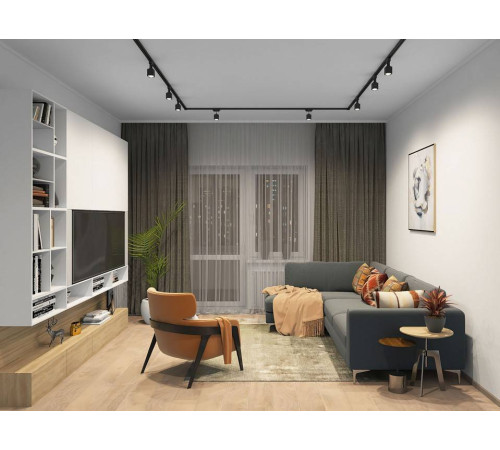 Трек накладной Denkirs DK Track Black TR1002-BK