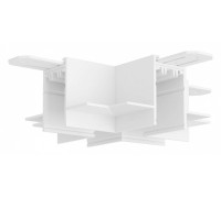 Соединитель X-образный для треков Denkirs SMART HIDE TR2114-WH